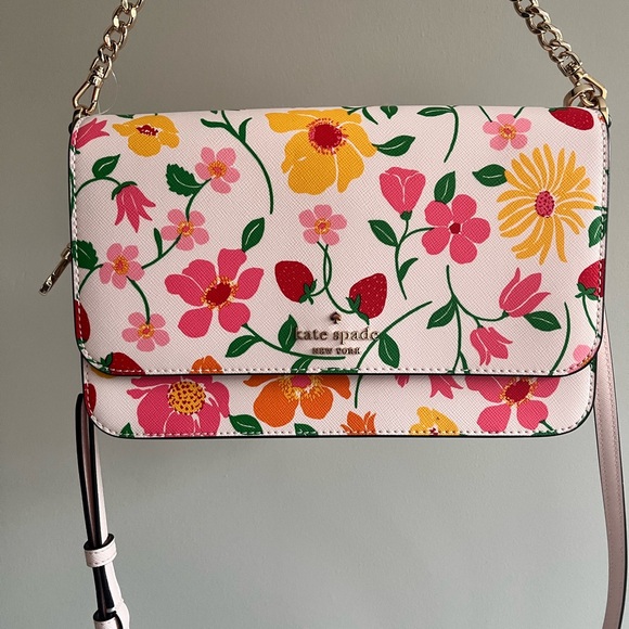 New with tags!! Kate Spade floral purse - Picture 2 of 4